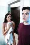 Ariella Ferrera en de hard-tailed tiener jongen