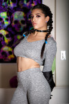 Gabriela Lopez de rondborstige Latina