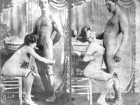 Klassieke oude tijd sex foto's