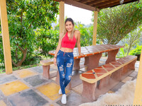 Samantha Uzcarrieta is een 18-jarige Latina