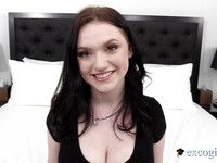 Gracie Gates' eerste anale porno