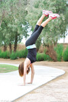 Hannah de sportieve amateur meisje