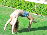 Stacey het flexibele meisje
