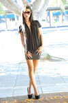 Lacy Channing toont haar sexy lichaam