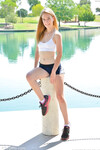 Dakota de jonge amateur chick
