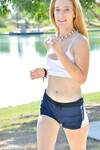 Dakota de jonge amateur chick