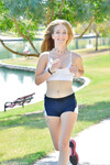 Dakota de jonge amateur chick