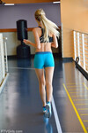 Riley de sportieve tiener meisje
