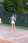 Heather Wild het sexy tennis meisje