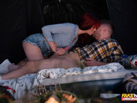 Yenifer Chacon neuken in de tent