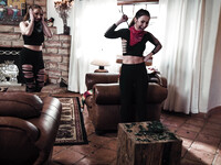 Paige Owens en Skylar Snow lesbische scene