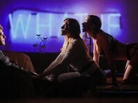 Hot trio met Alexis Crystal en Kitana Lure's zwartharige tempers