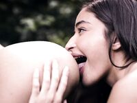 Emily Willis en Gianna Diors taboe lesbische Geslacht