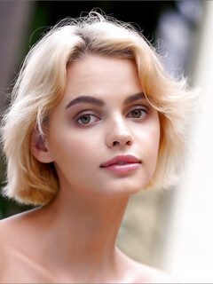 Ariel de hete amateur blond