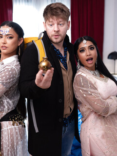 Yasmina Khan en Nuria Milan hebben een triootje