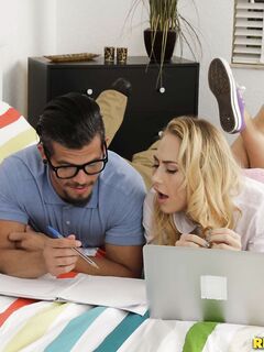 Cory Chase en Carter Cruise triple neuken
